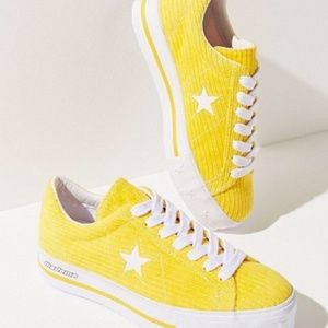 Converse 1 Star X MadeMe Corduroy Platform Sneaker